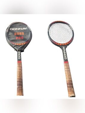 Vintage Donnay Borg Pro Tennis Racket with Original Cover - Björn
Borg Era 🎾